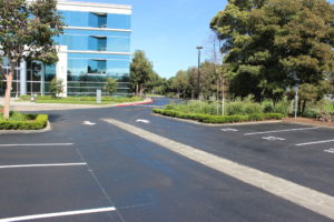 picture of asphalt by calvac paving